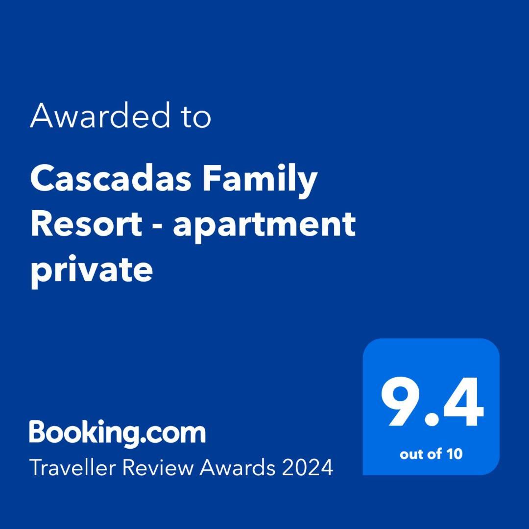 Cascadas Family Resort - Apartment Private Slăntjev Brjag Exteriör bild